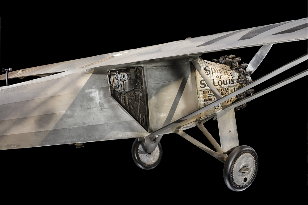 Spirit of St. Louis replica soars 88 years after Lindbergh