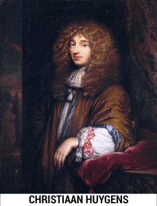 Portrait of Christiaan Huygens