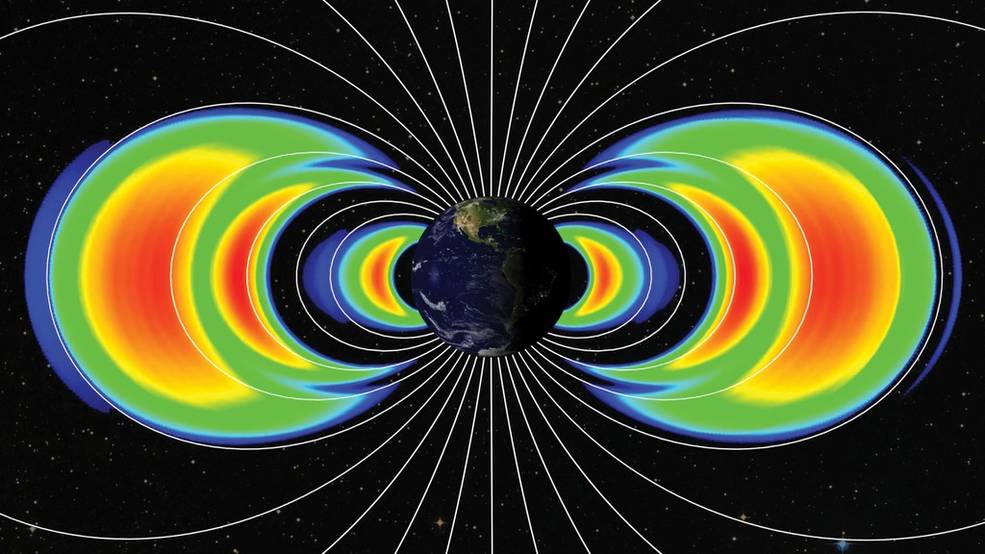 Van Allen Radiation Belt Visualization