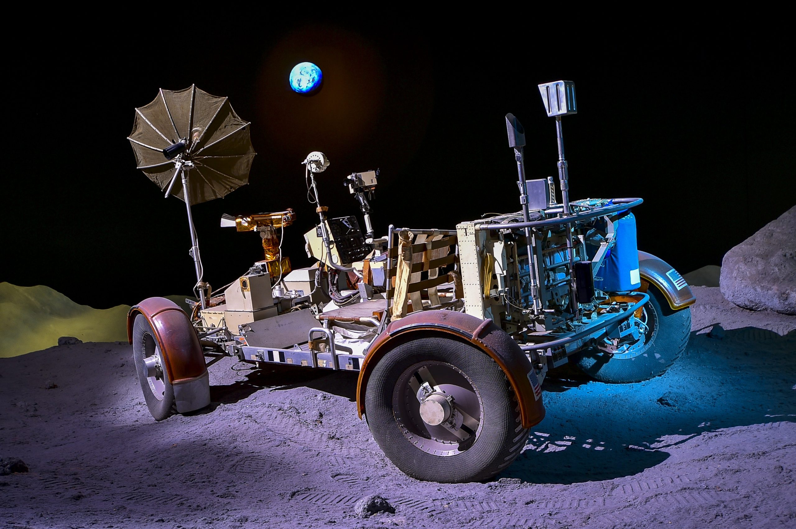 Solving Space - Apollo-era lunar rover - Space Center Houston