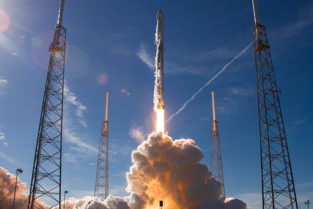 SpaceX CRS-13, a commercial resupply service mission to the International Space Station, launched on Dec. 15, 2017. The mission was contracted by NASA and was flown by SpaceX. It was the second mission to successfully reuse a Dragon capsule, previously flown on CRS-6. The first stage of the Falcon 9 rocket was the previously flown, “flight-proven” core from CRS-11. The first stage returned to land at Cape Canaveral’s Landing Zone 1 after separation of the first and second stage. Courtesy of SpaceX