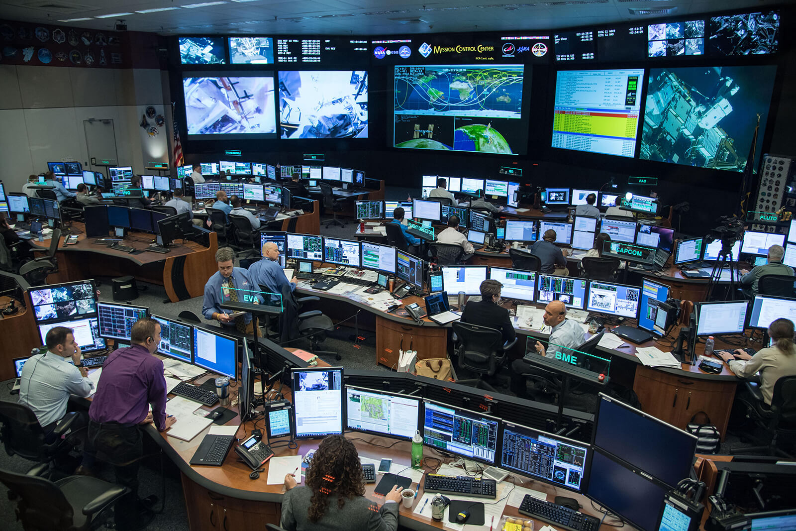Nasa Space Center Control